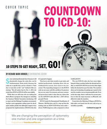 Cover Topic Countdown To Icd-10