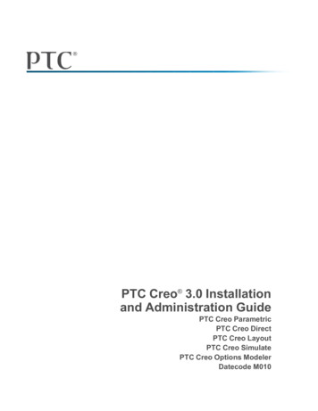 PTC Creo 3.0 Installation And Administration Guide