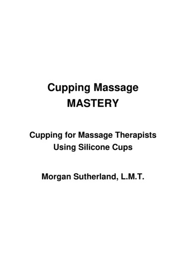 Cupping Massage MASTERY - Morgan Massage
