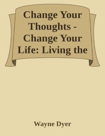 Change Your Life: Living The Wisdom Of The Tao - Terebess