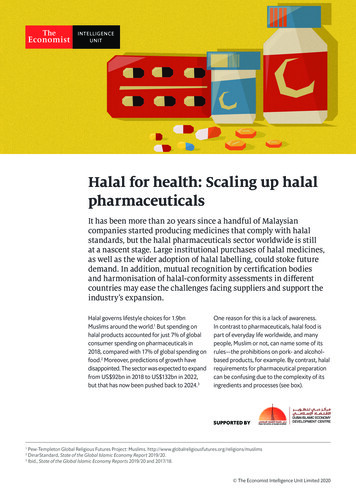 Halal For Health: Scaling Up Halal Pharmaceuticals - Economist Impact