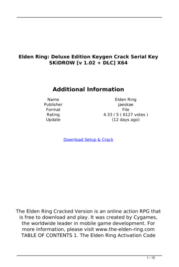 Elden Ring: Deluxe Edition Keygen Crack Serial Key SKiDROW [v 1.02 .