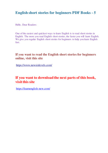 English Short Stories For Beginners PDF Books - 5