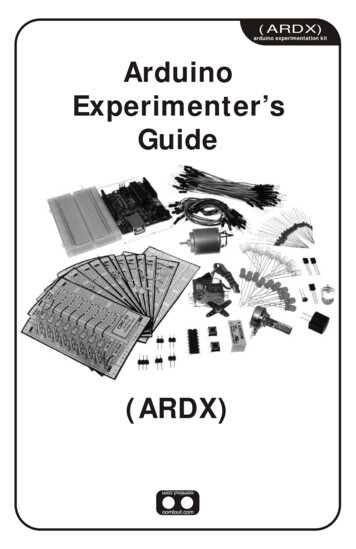 Arduino Experimenter's Guide - Instructables