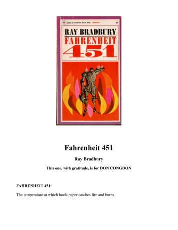 Fahrenheit 451 - Ysk-books 