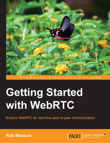 Getting Started With WebRTC - SUBNETS.RU
