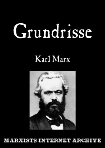 Grundrisse - Marxists