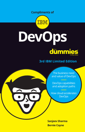 DevOps For Dummies 3rd IBM Limited Edition - Arrow