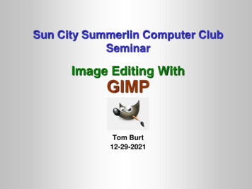 Image Editing With GIMP - Scscc.club