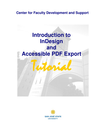 Introduction To InDesign And Accessible PDF Export Tutorial