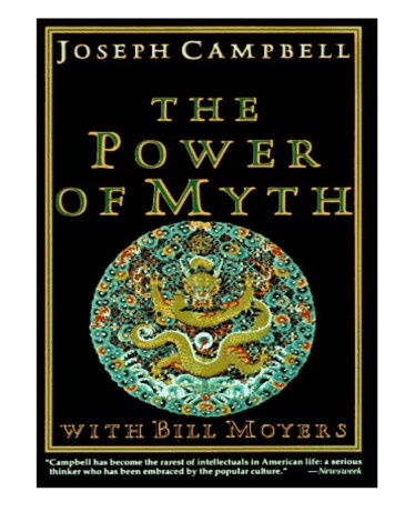 Joseph Campbell The Power Of Myth - Monastic Order Of Knights