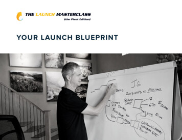 Launch Masterclass L3 Your Launch Blueprint - Amazon Web Services, Inc.