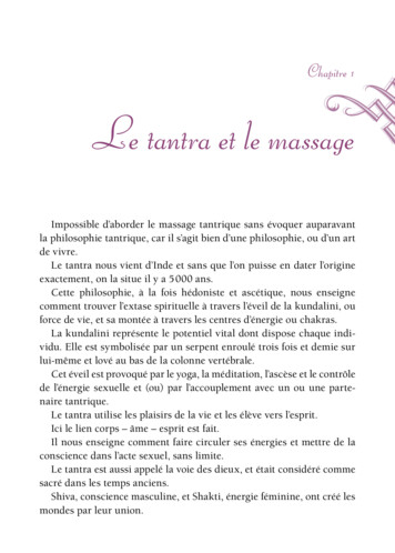 Le Massage Tantrique - Ovoia