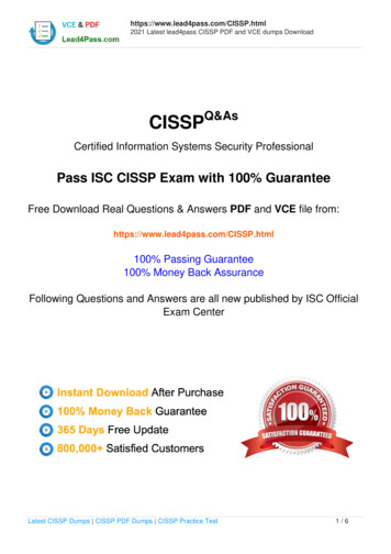CISSPQ&As - Examfast 