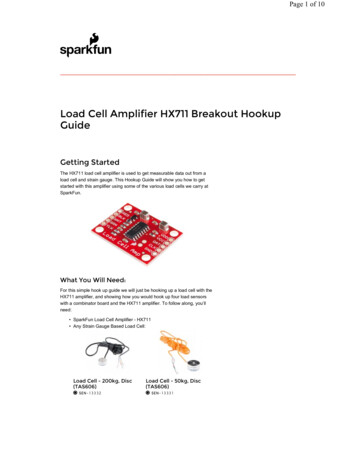 Load Cell Amplifier HX711 Breakout Hookup Guide - Digi-Key