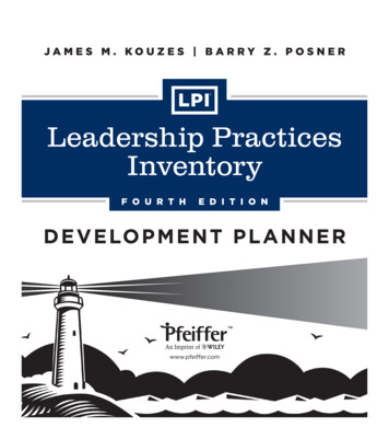 Leadership Practices Inventory - Integris Performance Advisors
