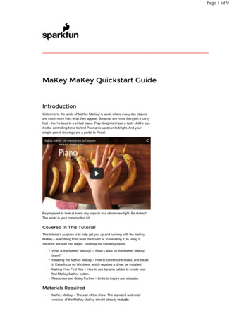 MaKey MaKey Quickstart Guide - Digi-Key