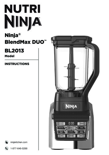 Ninja BlendMax DUO BL2013