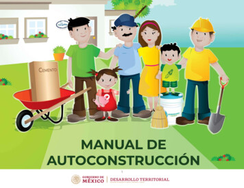 MANUAL DE AUTOCONSTRUCCIÓN - Gob