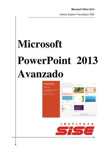 Microsoft PowerPoint 2013 Avanzado - Midatic