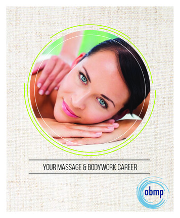 Your Massage & Bodywork Career - Arbor College