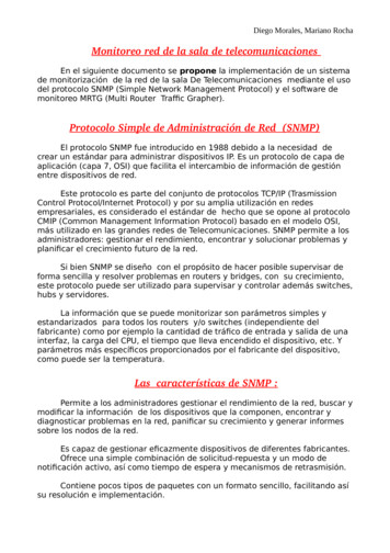 Protocolo Simple De Administración De Red (SNMP)
