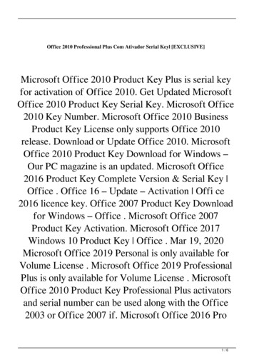 Office 2010 Professional Plus Com Ativador Serial Keyl [EXCLUSIVE]