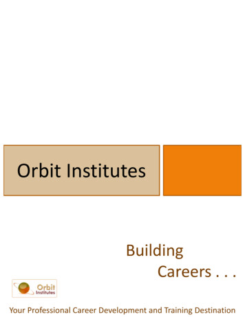Building Careers - CMA Course
