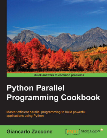 Python Parallel Programming Cookbook - Api.pageplace.de