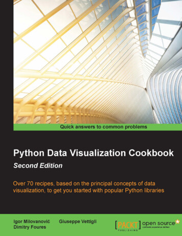 Python Data Visualization Cookbook - Programmer-books 