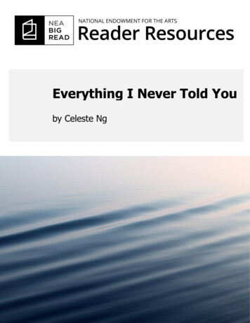 Everything I Never Told You - Poughkeepsie Public Library District