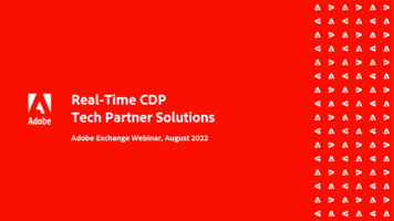 Real-Time CDP Tech Partner Solutions