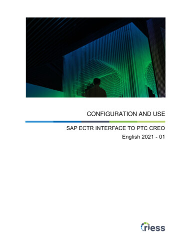 Configuration And Use - Sap