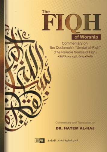 Sharh 'Umdah Al Fiqh Kalamullah - Internet Archive