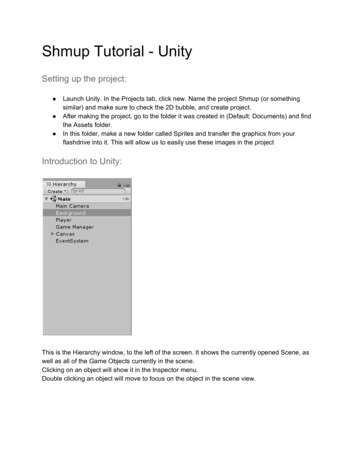 Shmup Tutorial - Unity - Game Dev Chat