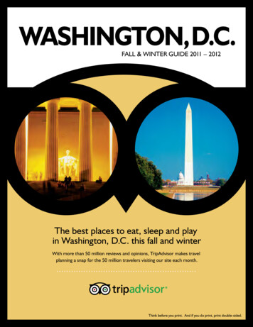 WASHINGTON, DC. - Tripadvisor
