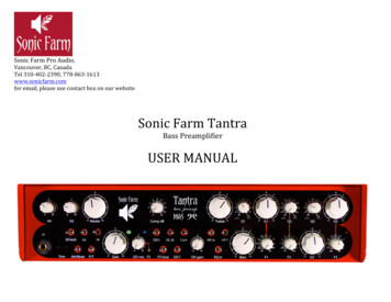 Sonic Farm Tantra