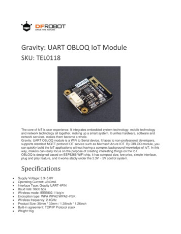 Gravity: UART OBLOQ IoT Module - Digi-Key