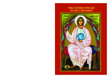 The Father Speaks To His Children - Irp-cdn.multiscreensite 