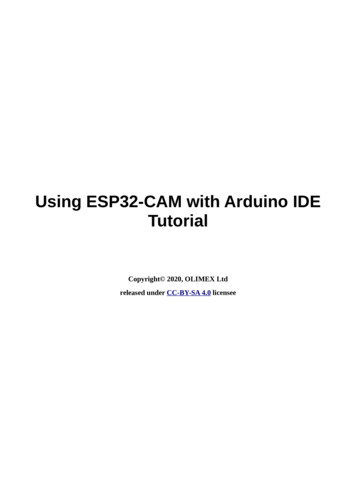 Using ESP32-CAM With Arduino IDE Tutorial - Olimex