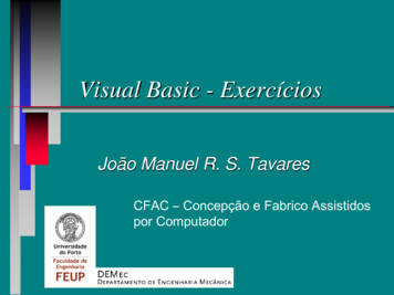 Visual Basic - Exercícios - UP
