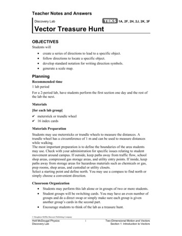 Discovery Lab Vector Treasure Hunt - Weebly