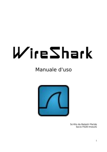 WireShark - Mauale D'Uso - ImoLUG