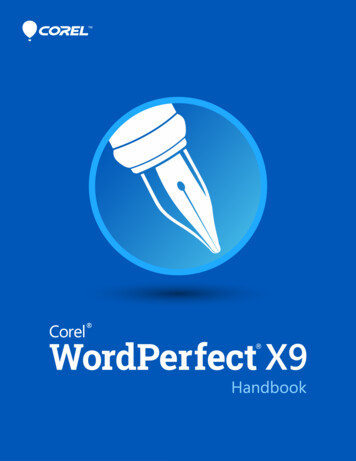 Part One: Introduction 3 - WordPerfect