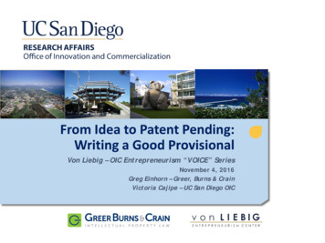 From Idea To Patent Pending: Writing A Good Provisional