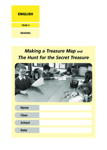 Making A Treasure Map The Hunt For The Secret Treasure - SATs Papers Guide