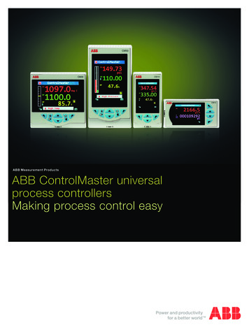 ABB Measurement Products ABB ControlMaster Universal Process .