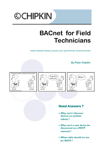 BACnet For Field Technicians - Chipkin