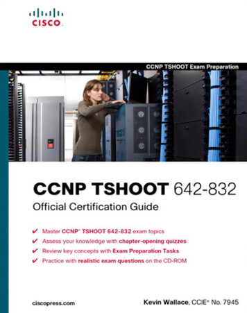 CCNP TSHOOT 642-832 Official Certification Guide - Pearsoncmg 