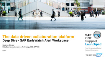The Data Driven Collaboration Platform - SAP
